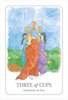 Simplicity Tarot card demonstrating the deck's inspired artistry — Eternal Spirit