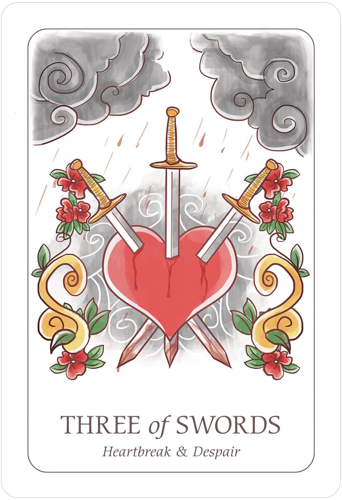 Simplicity Tarot card celebrating the deck's unique visual language — Eternal Spirit