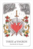 Simplicity Tarot card celebrating the deck's unique visual language — Eternal Spirit
