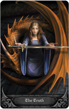 Anne Stokes Gothic Oracle card portraying the deck's otherworldly aesthetic — Eternal Spirit