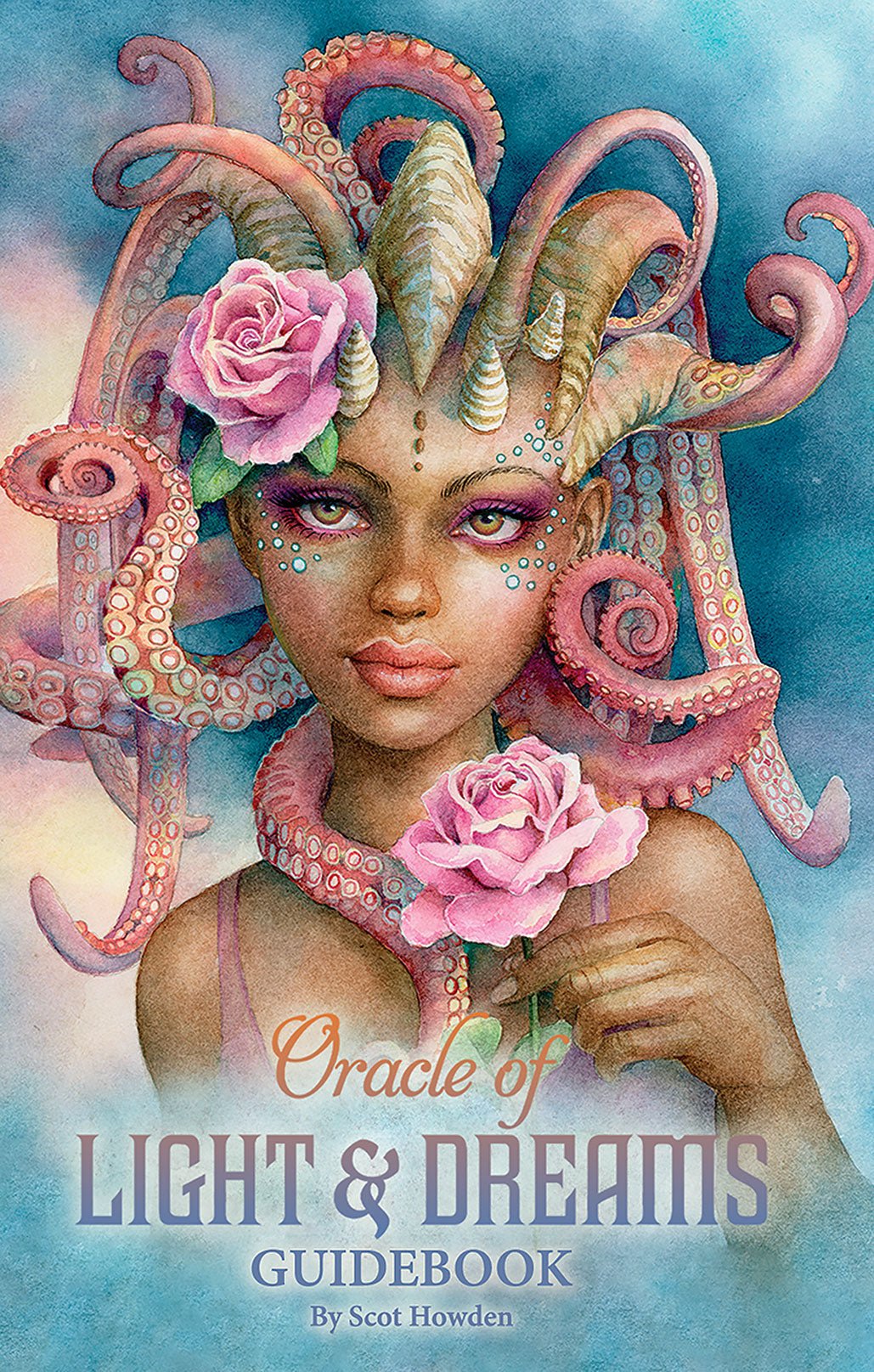 Oracle of Light and Dreams guidebook cover with ornate lettering — Eternal Spirit
