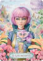 Oracle of Light & Dreams card demonstrating the deck's inspired artistry — Eternal Spirit
