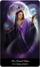 The Witching Hour Oracle card presenting the deck's visionary illustrations — Eternal Spirit