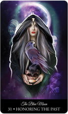 The Witching Hour Oracle card exploring the deck's contemplative imagery — Eternal Spirit
