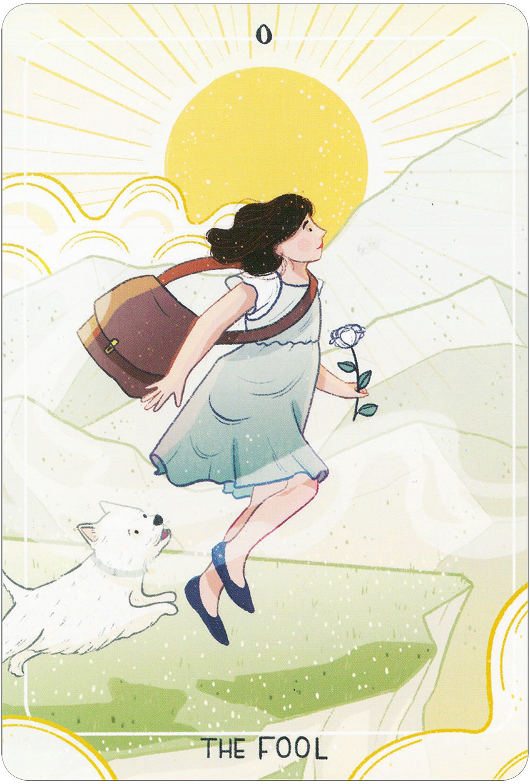 Sample card from the Tarot for Kids tarot deck — Eternal Spirit