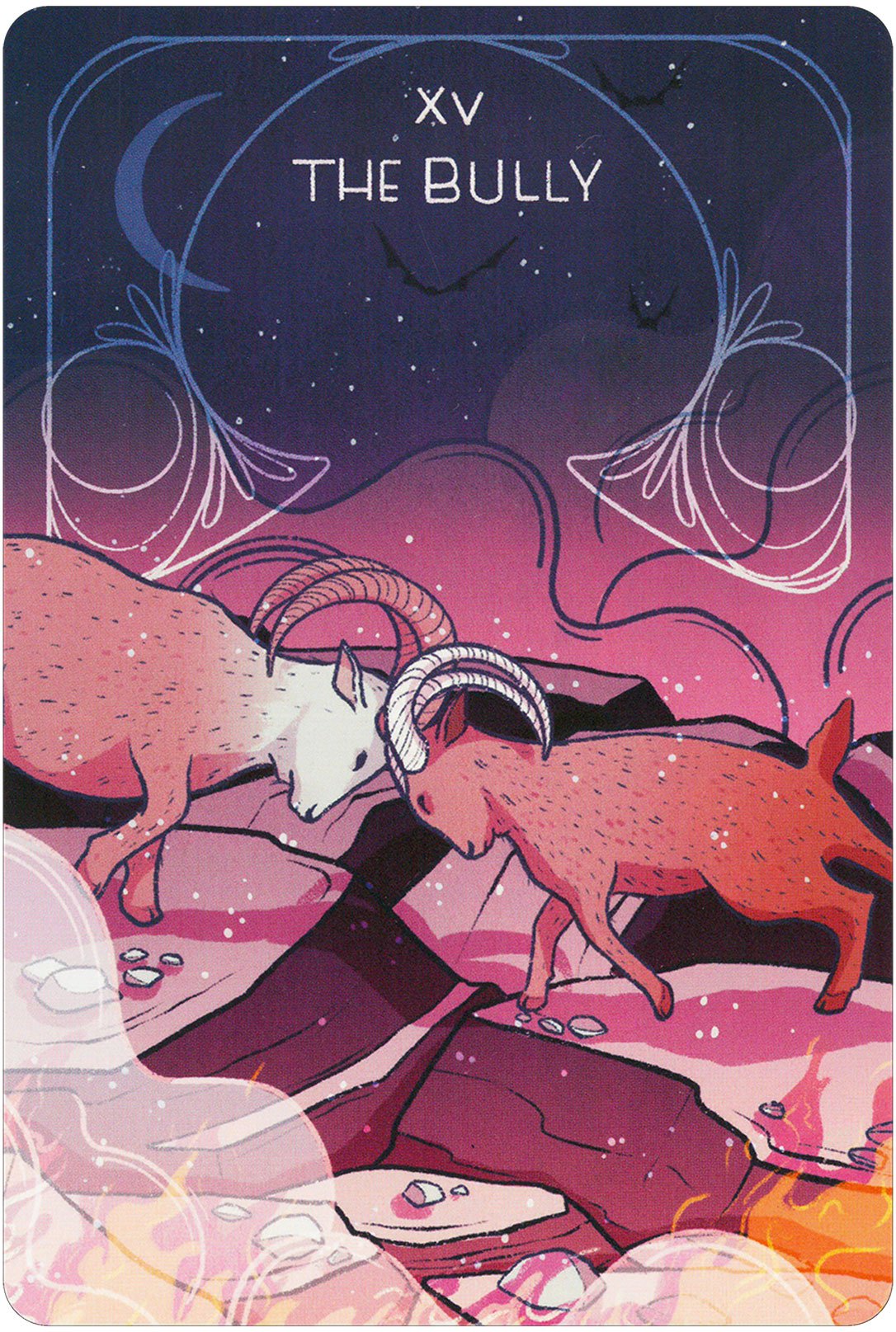 Tarot for Kids card illuminating the deck's rich colour palette — Eternal Spirit