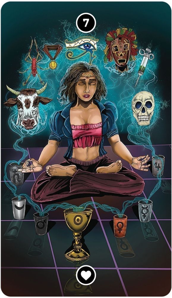 Global Fusion Intuitive Tarot card highlighting the deck's symbolic art — Eternal Spirit