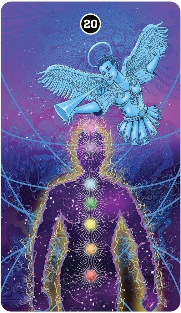 Global Fusion Intuitive Tarot card offering a glimpse of the deck's sacred imagery — Eternal Spirit