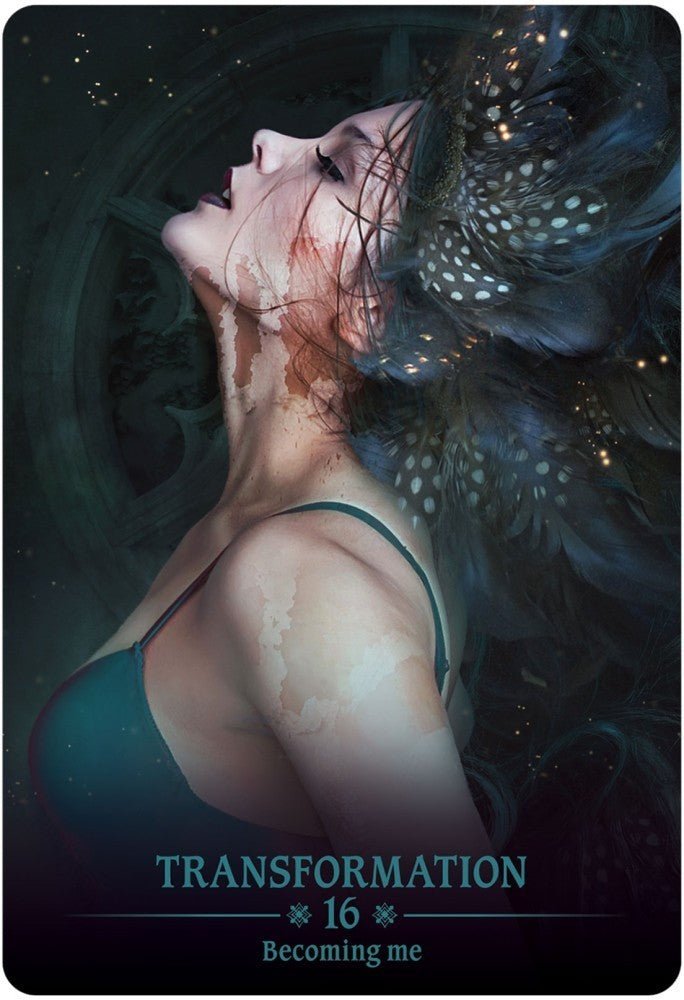 Dark Light Oracle card capturing the deck's intuitive artistry — Eternal Spirit