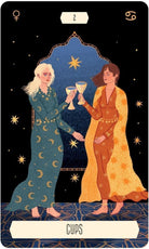 Zodiac Tarot card featuring the deck's enchanting card art — Eternal Spirit