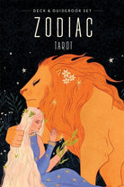 Zodiac Tarot dark box with boy and lion under starry sky — Eternal Spirit