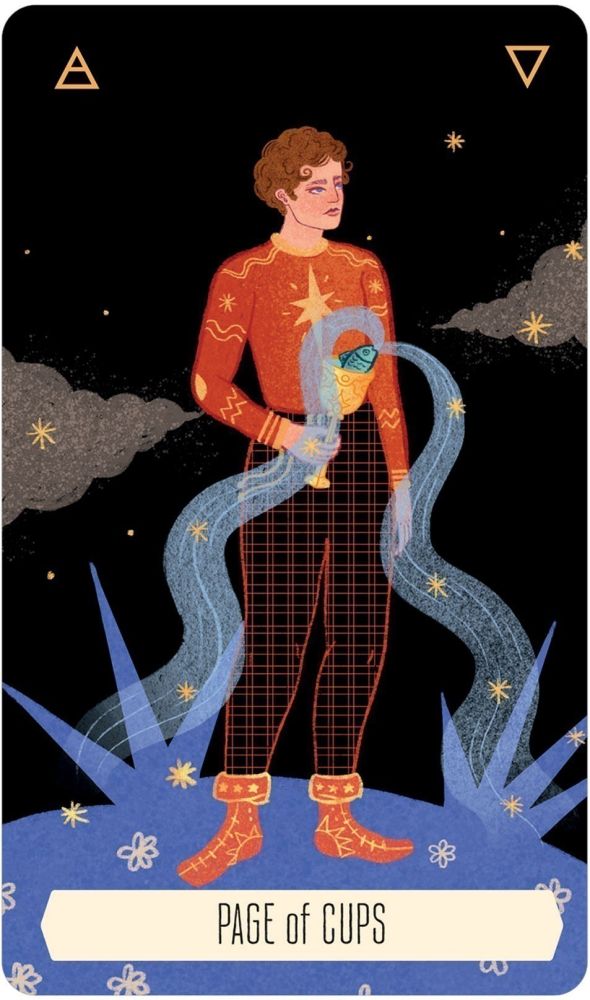 Zodiac Tarot card presenting the deck's visionary illustrations — Eternal Spirit