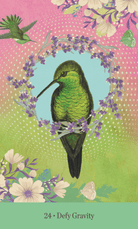 Love Who You Are card demonstrating the deck's inspired artistry — Eternal Spirit