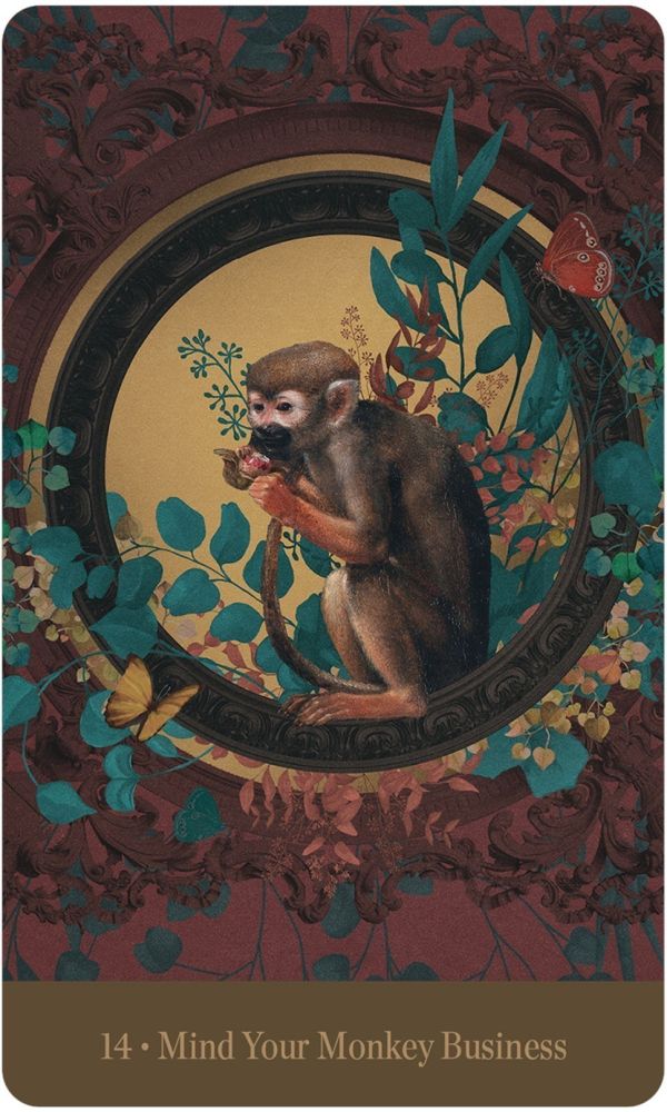 Love Who You Are card exhibiting the deck's transformative card art — Eternal Spirit