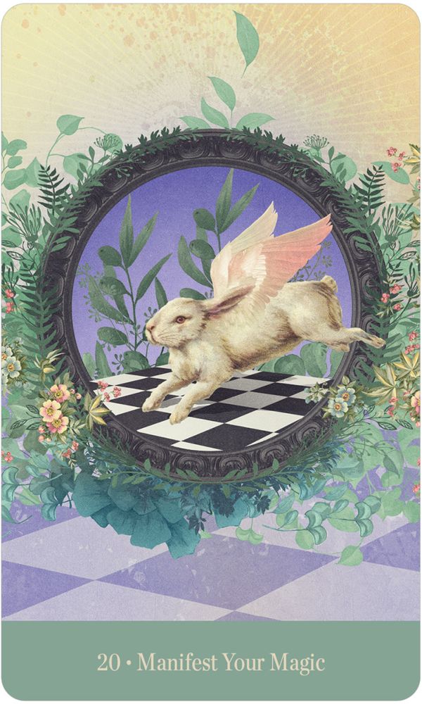 Love Who You Are card revealing the deck's mystical artwork — Eternal Spirit