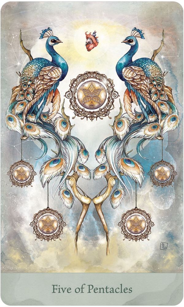 Lorenzi Tarot card revealing the deck's deeply layered symbolism — Eternal Spirit