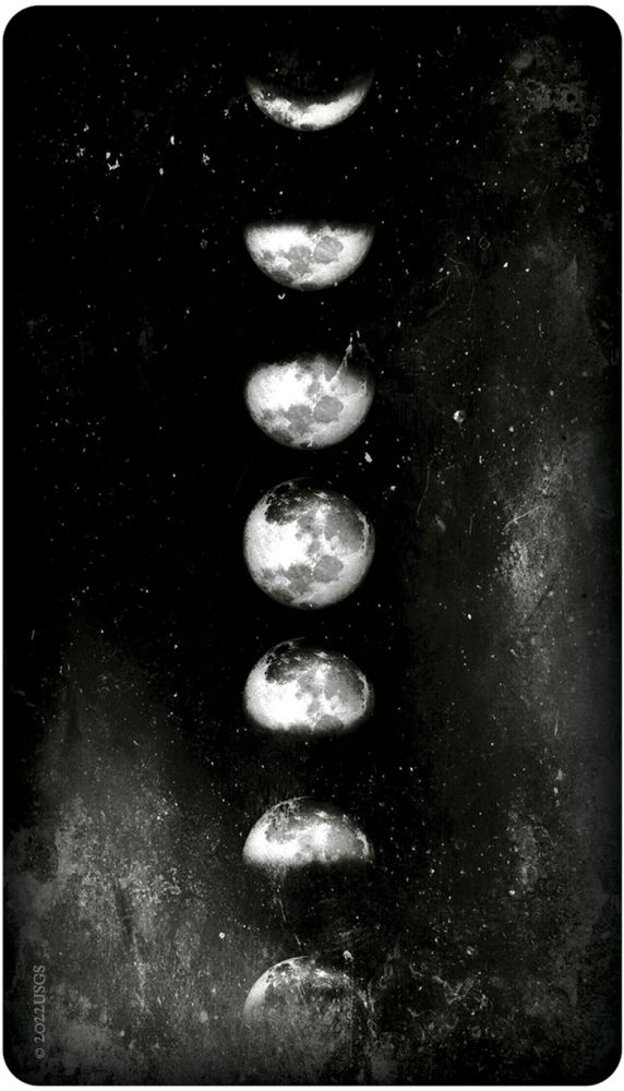 Earthly Souls and Spirits Moon Oracle card showing the deck's detailed artistic vision — Eternal Spirit