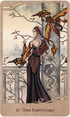 For the Love of Dragons card showing the deck's detailed artistic vision — Eternal Spirit