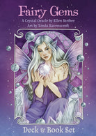 Fairy Gems Crystal Oracle dark box with fairy and gemstone art — Eternal Spirit