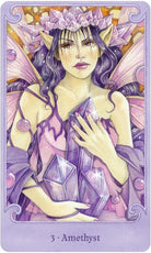 Fairy Gems Crystal Oracle card showcasing the deck's evocative imagery — Eternal Spirit