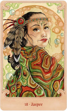 Fairy Gems Crystal Oracle card unveiling the deck's spiritual symbolism — Eternal Spirit