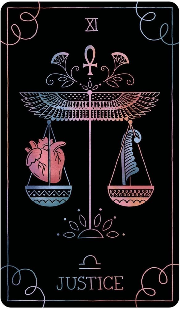 Folklore Tarot card exhibiting the deck's transformative card art — Eternal Spirit