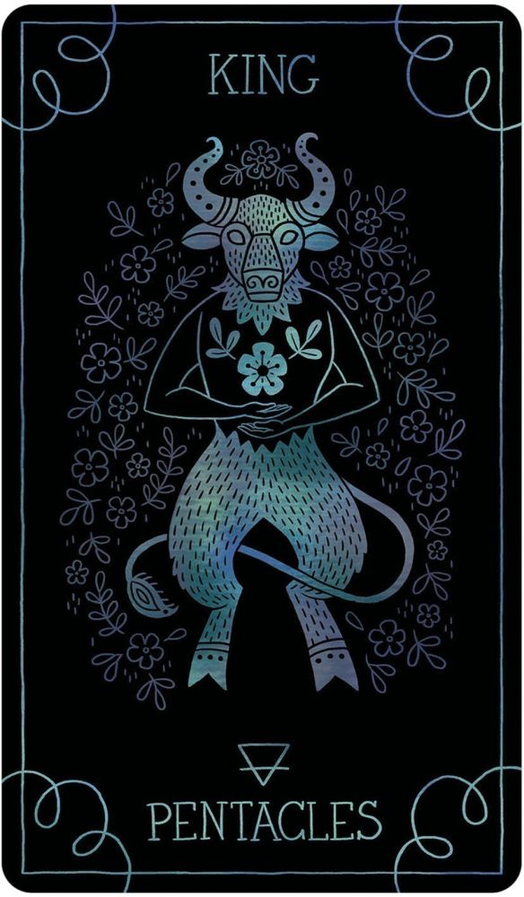 Folklore Tarot card displaying the deck's hand-painted illustrations — Eternal Spirit