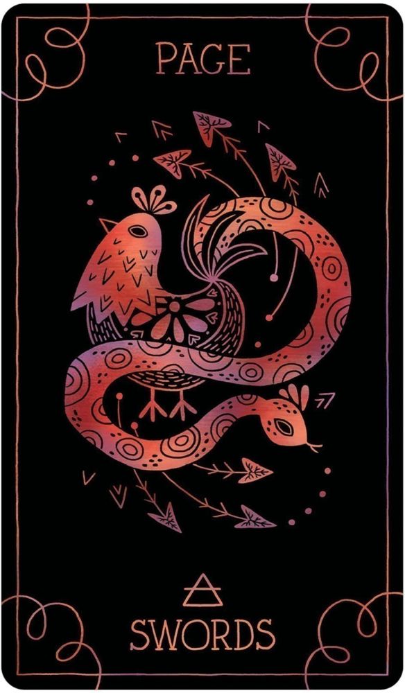 Folklore Tarot card unveiling the deck's spiritual symbolism — Eternal Spirit