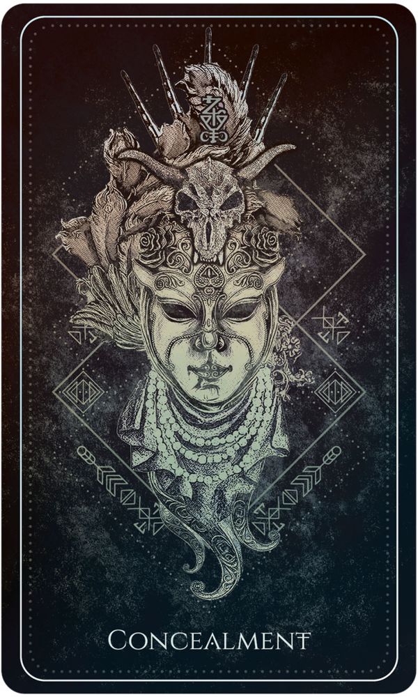 Talisman Oracle card presenting the deck's visionary illustrations — Eternal Spirit