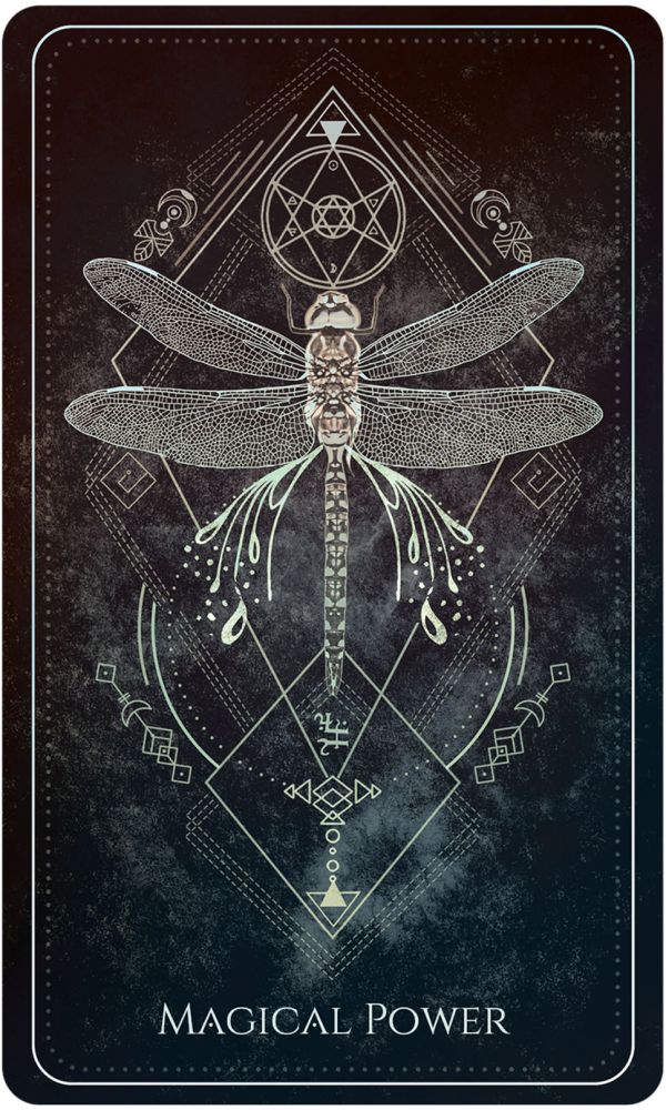 Talisman Oracle card offering a glimpse of the deck's sacred imagery — Eternal Spirit