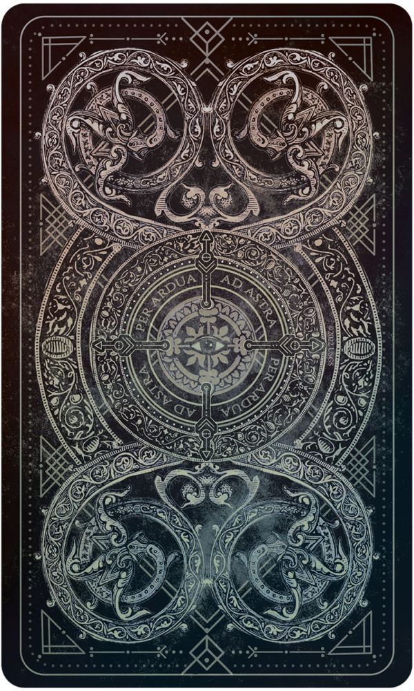 Talisman Oracle card exploring the deck's contemplative imagery — Eternal Spirit