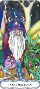 Tarot of the Moon Garden (Borderless Edition) card highlighting the deck's symbolic art — Eternal Spirit
