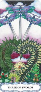 Tarot of the Moon Garden (Borderless Edition) card illuminating the deck's rich colour palette — Eternal Spirit