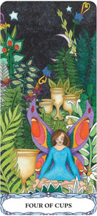 Tarot of the Moon Garden (Borderless Edition) card presenting the deck's visionary illustrations — Eternal Spirit