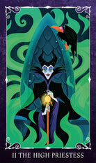 Disney Villains Tarot card sharing the deck's luminous illustration style — Eternal Spirit