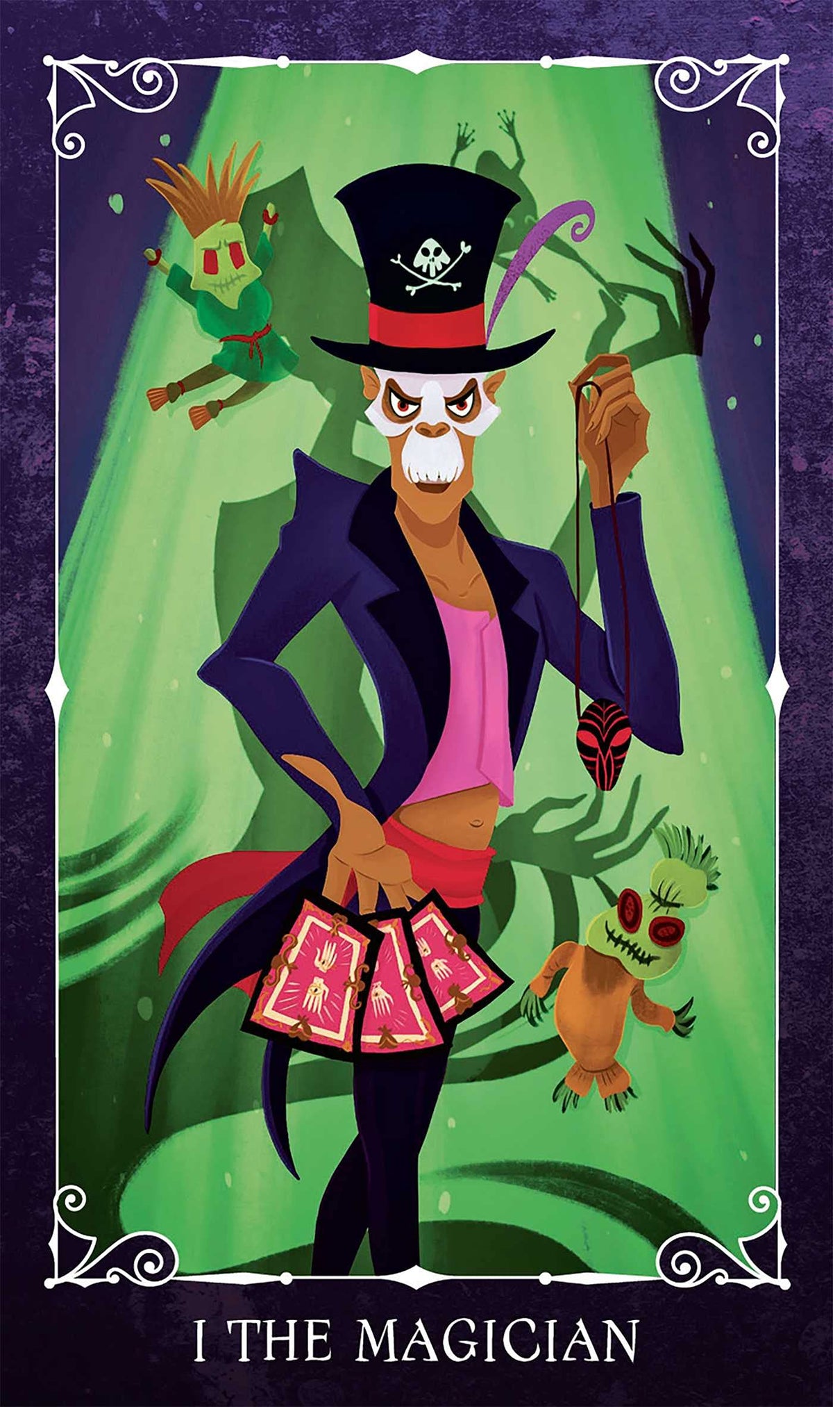 Disney Villains Tarot card revealing the deck's deeply layered symbolism — Eternal Spirit