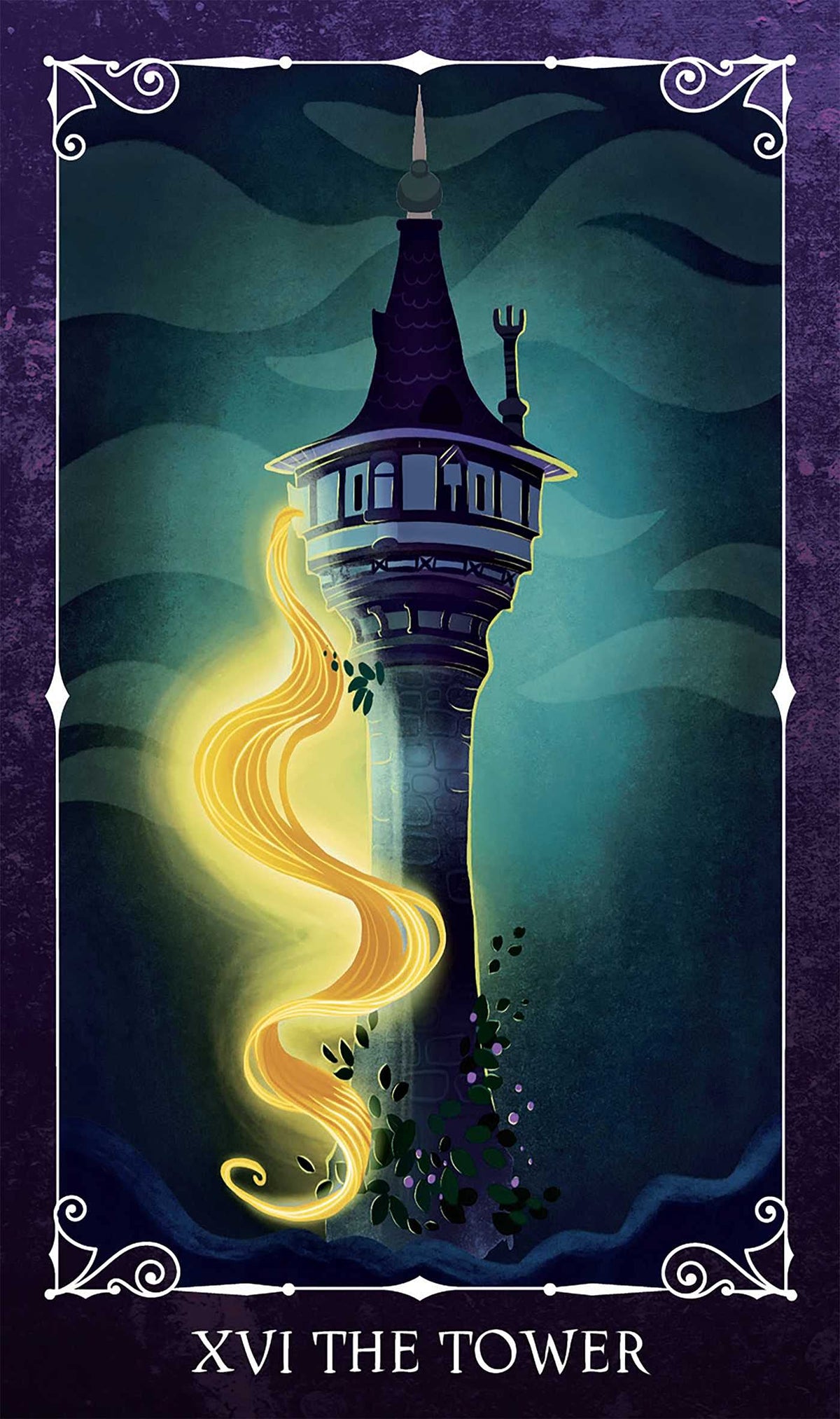 Disney Villains Tarot card reflecting the deck's transcendent artwork — Eternal Spirit