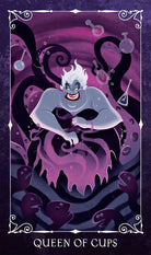 Disney Villains Tarot card exhibiting the deck's transformative card art — Eternal Spirit
