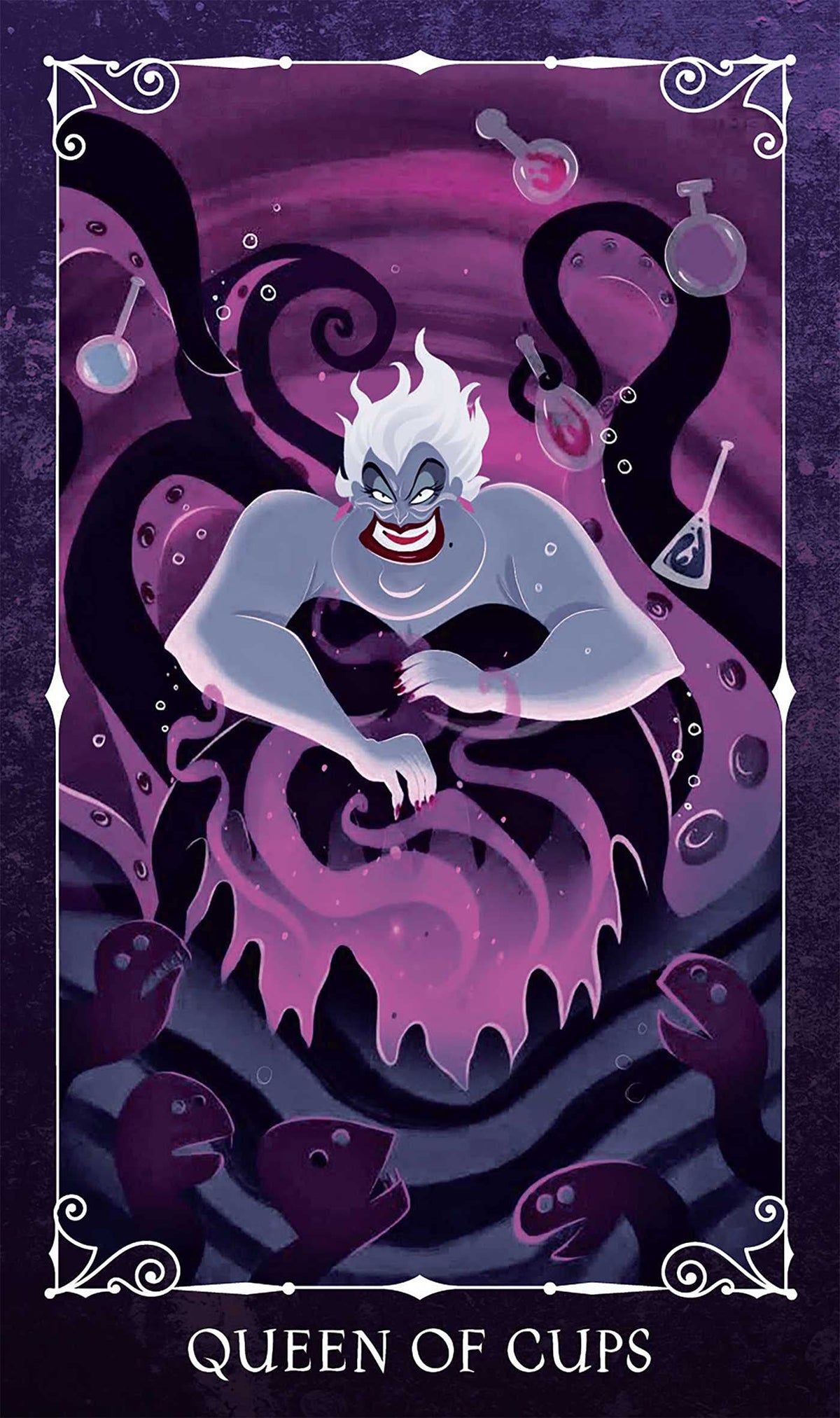 Disney Villains Tarot card exhibiting the deck's transformative card art — Eternal Spirit