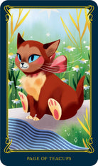 Alice in Wonderland Tarot card presenting the deck's visionary illustrations — Eternal Spirit