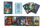Six miniature Alice in Wonderland Tarot cards in whimsical collage — Eternal Spirit
