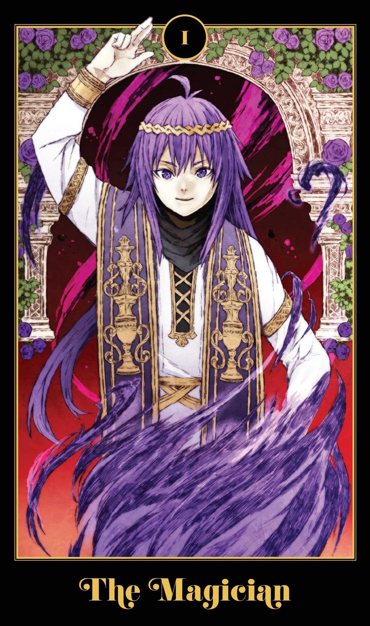 The Anime Tarot Deck and Guidebook card sharing the deck's luminous illustration style — Eternal Spirit