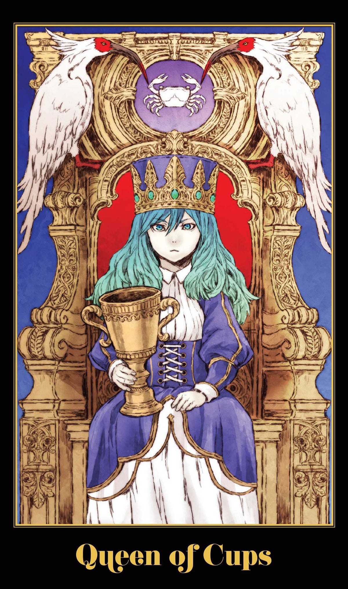 The Anime Tarot Deck and Guidebook card revealing the deck's deeply layered symbolism — Eternal Spirit