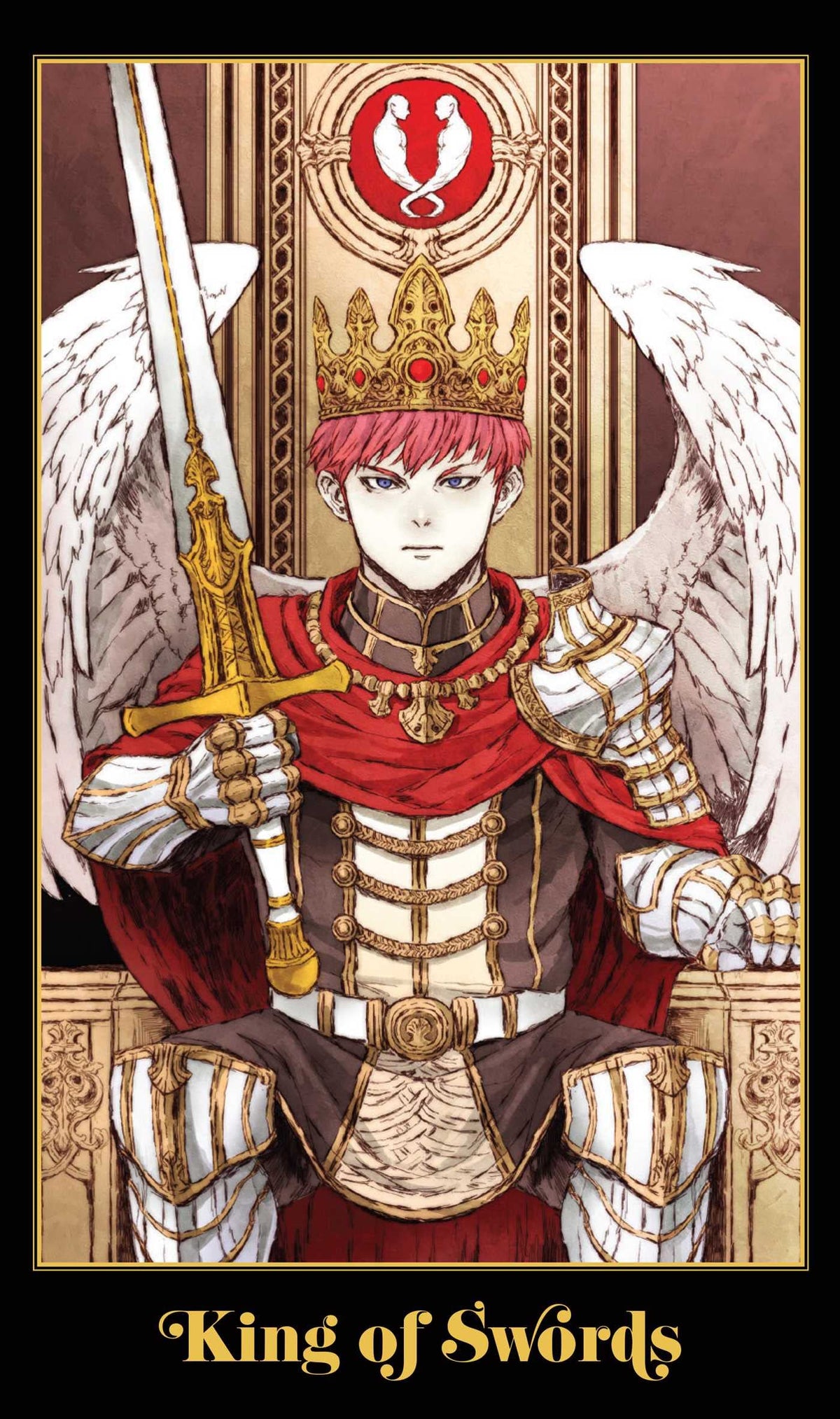 The Anime Tarot Deck and Guidebook card reflecting the deck's transcendent artwork — Eternal Spirit