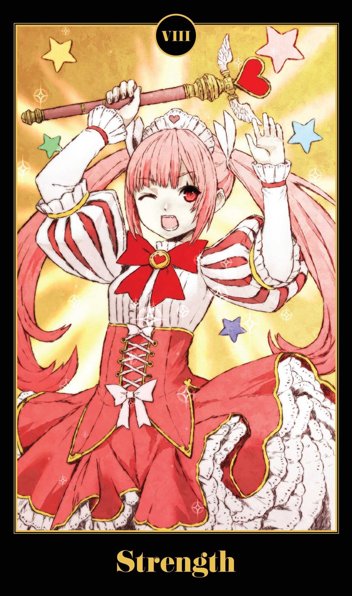 The Anime Tarot Deck and Guidebook card exploring the deck's contemplative imagery — Eternal Spirit