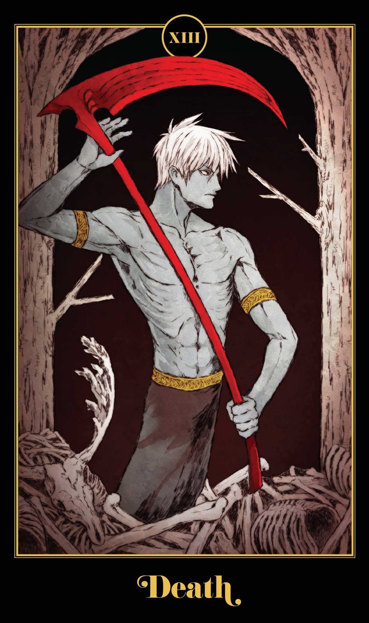The Anime Tarot Deck and Guidebook card capturing the deck's intuitive artistry — Eternal Spirit