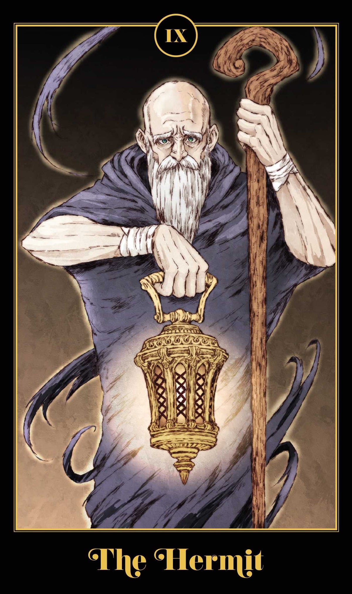 The Anime Tarot Deck and Guidebook card featuring the deck's enchanting card art — Eternal Spirit