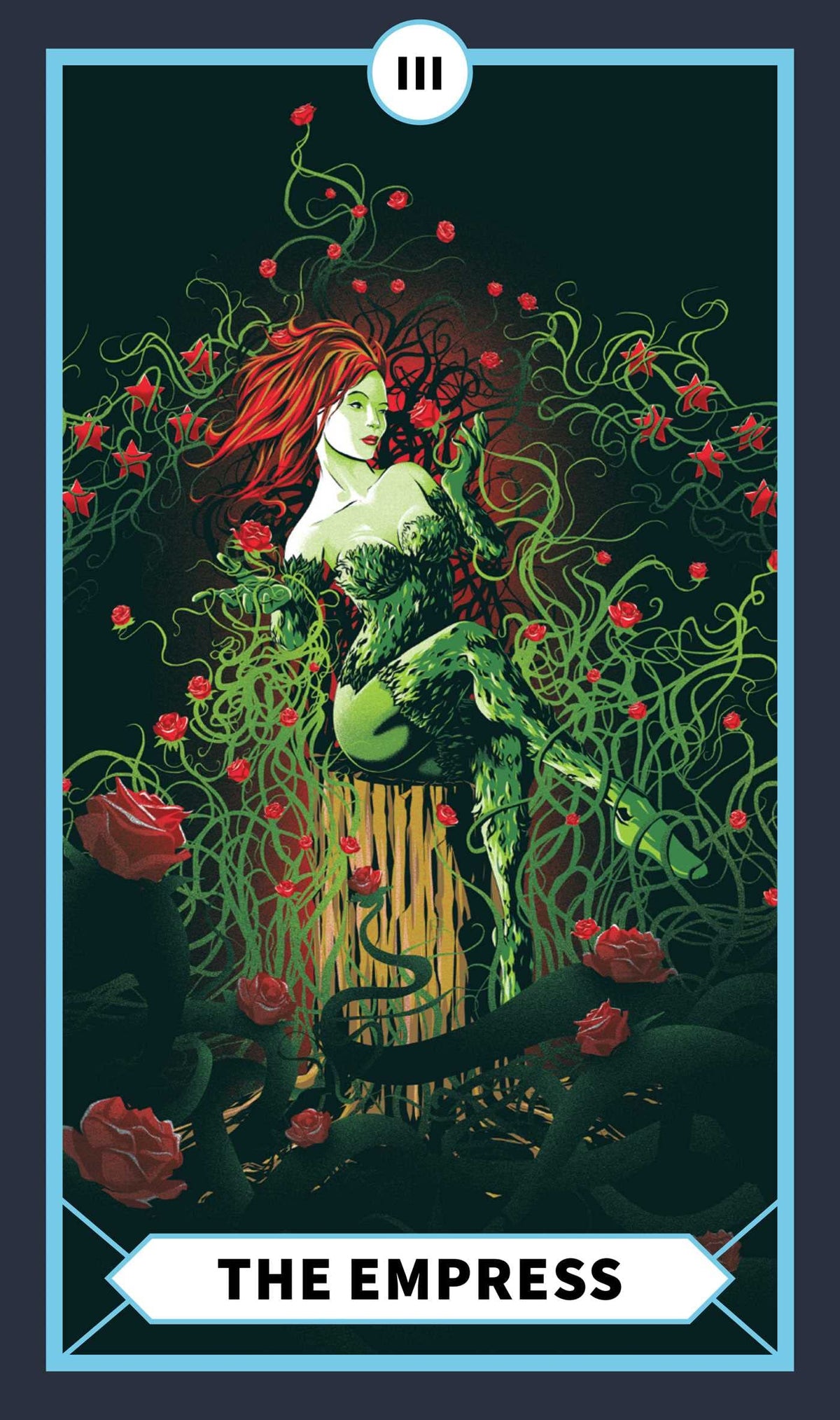 The DC Tarot card capturing the deck's intuitive artistry — Eternal Spirit