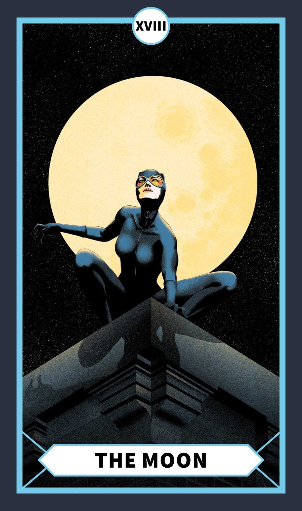 The DC Tarot card presenting the deck's visionary illustrations — Eternal Spirit