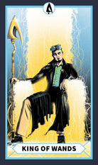 The DC Tarot card showing the deck's detailed artistic vision — Eternal Spirit